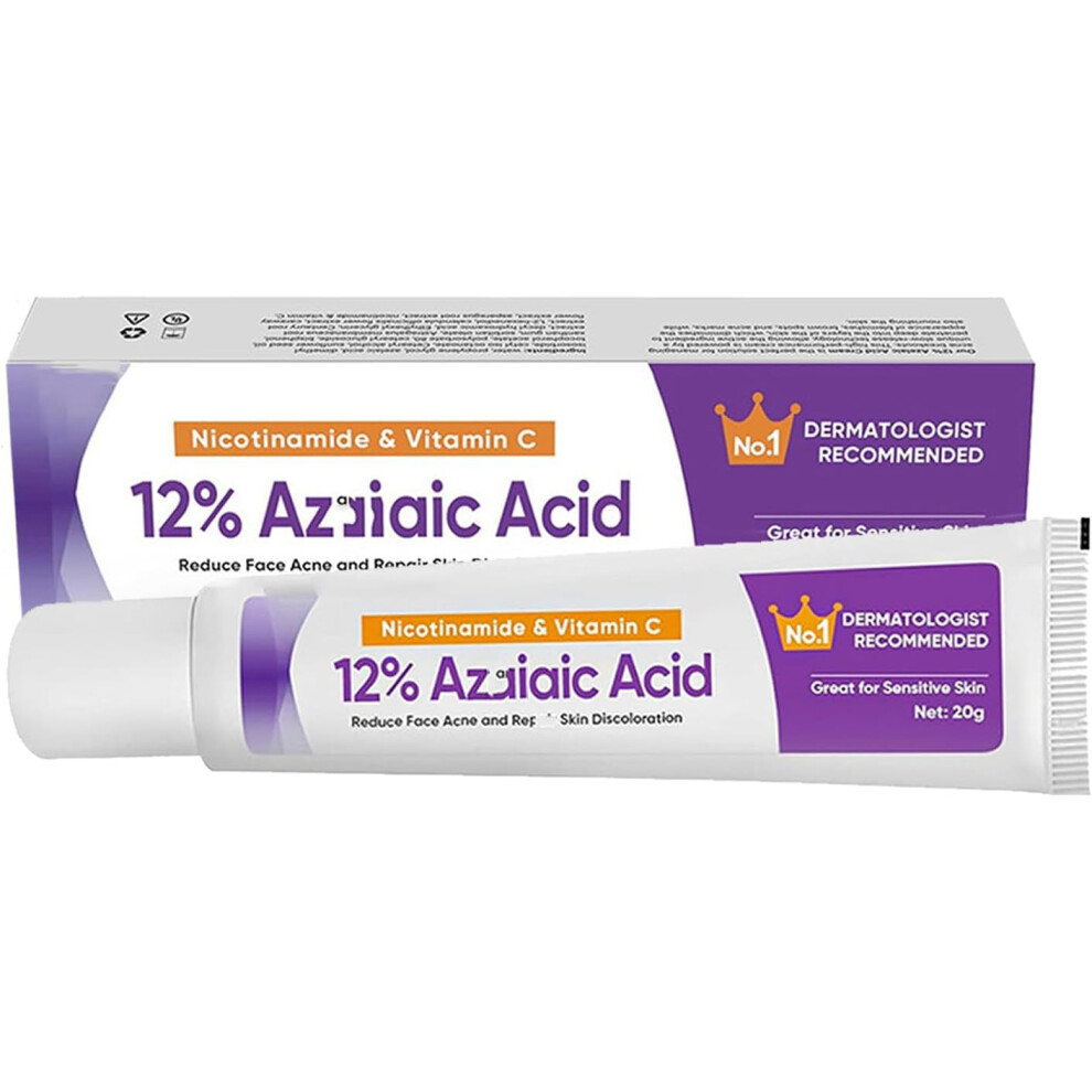 Nicotinamide Vitamin C 12 Percent Azelaic Acid reduce Acne Repair 20g