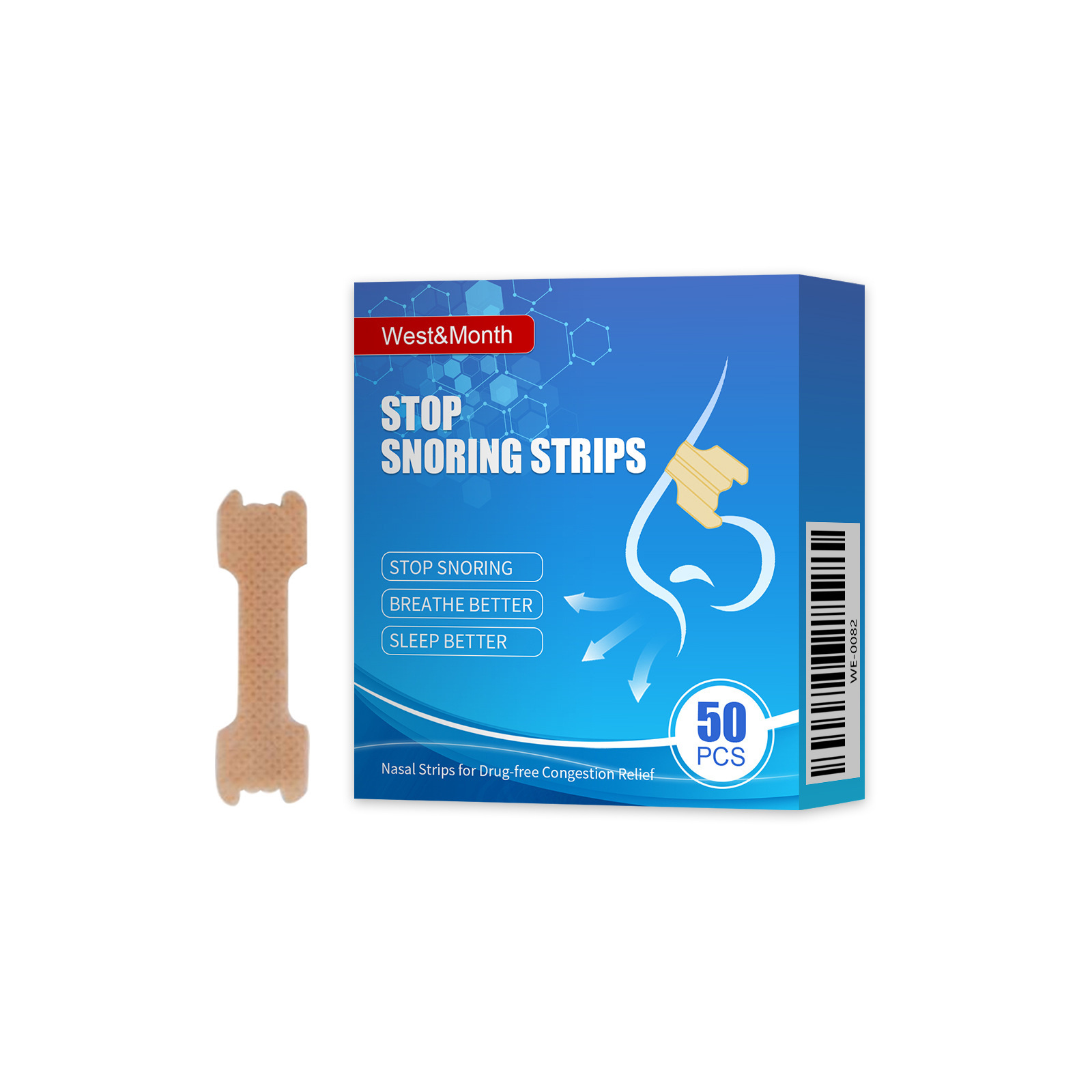 Adult Nasal Care Strips For Daily Nasal Cleansing Soothing Irritation And Hygiene Maintenance Comfortable Nose Care Patch