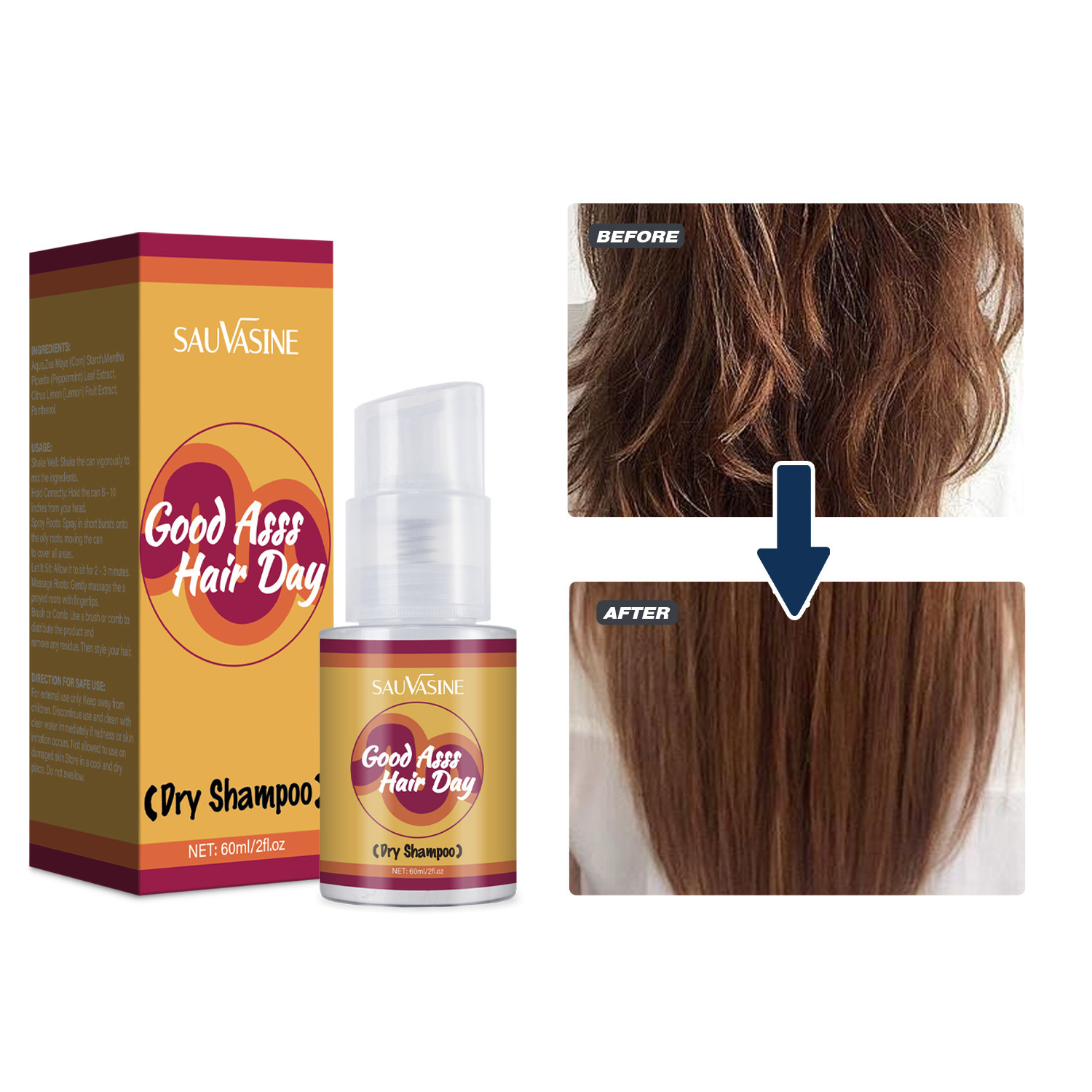 Dry Shampoo Leave In Spray Oil Control Refreshing Hair Refreshing Daily Use Dry Shampoo Powder For Hair Volume And Cleanliness