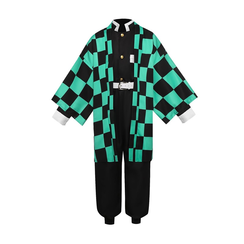 (140) Cosplay Costumes For Demon Slayer Tanjiro Kamado Nezuko Kamado Zenitsu Agatsuma Giyuu Tomioka Halloween Outfits
