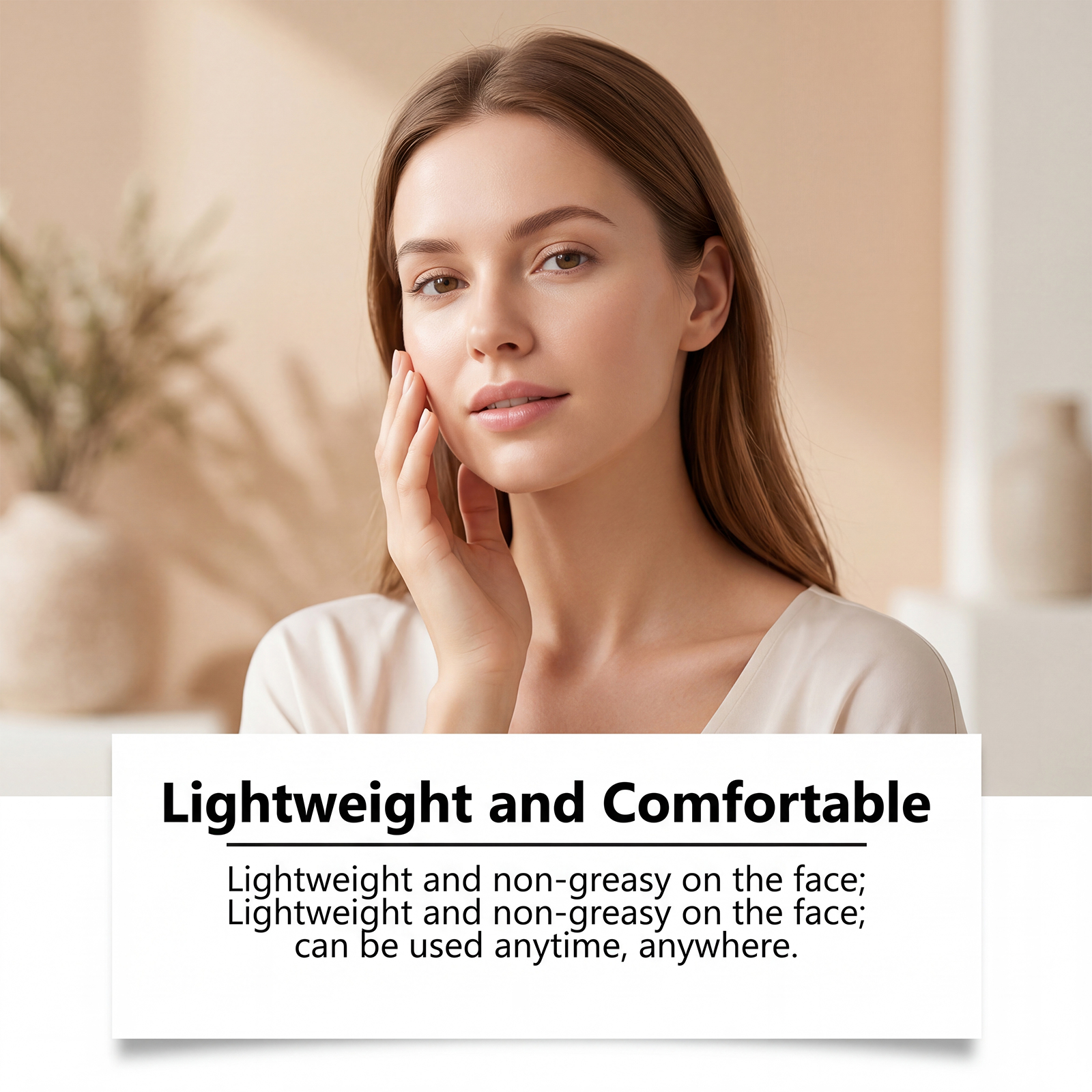 Facial Care Patch Soft LockWater Thin Comfort SkinAdhere Breath Easy NoWash Daily Skin Care Mask