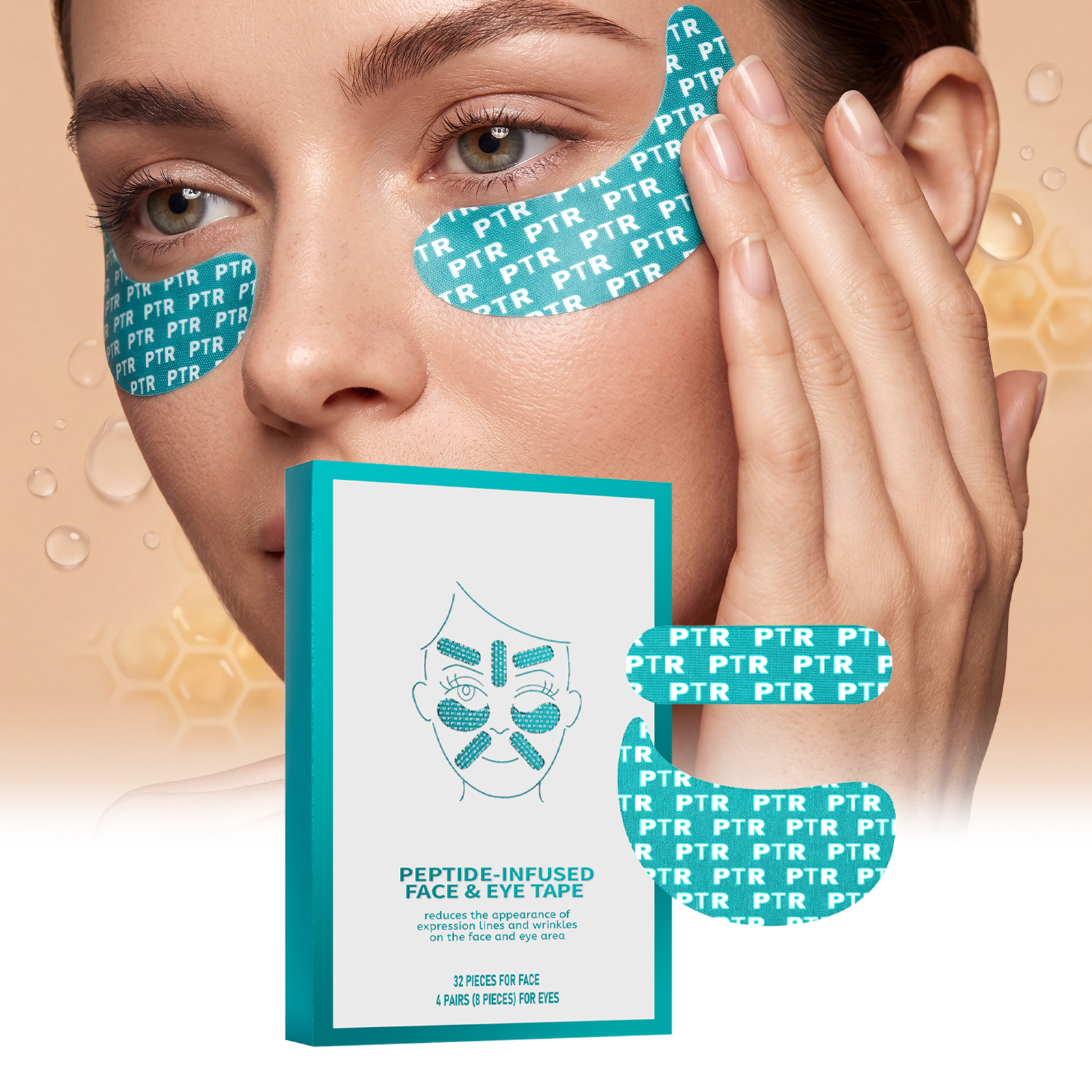 Facial Care Patch Soft LockWater Thin Comfort SkinAdhere Breath Easy NoWash Daily Skin Care Mask