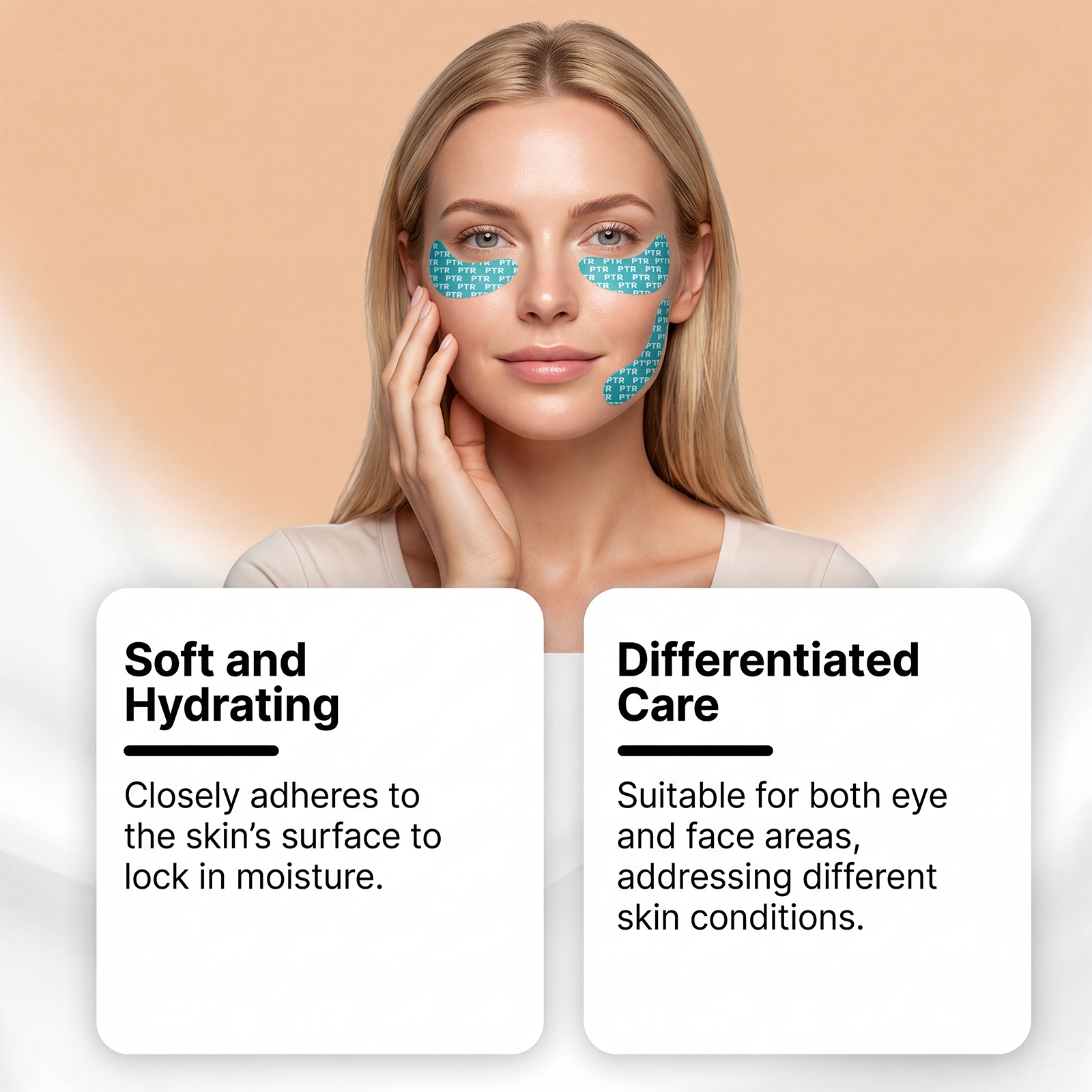 Facial Care Patch Soft LockWater Thin Comfort SkinAdhere Breath Easy NoWash Daily Skin Care Mask
