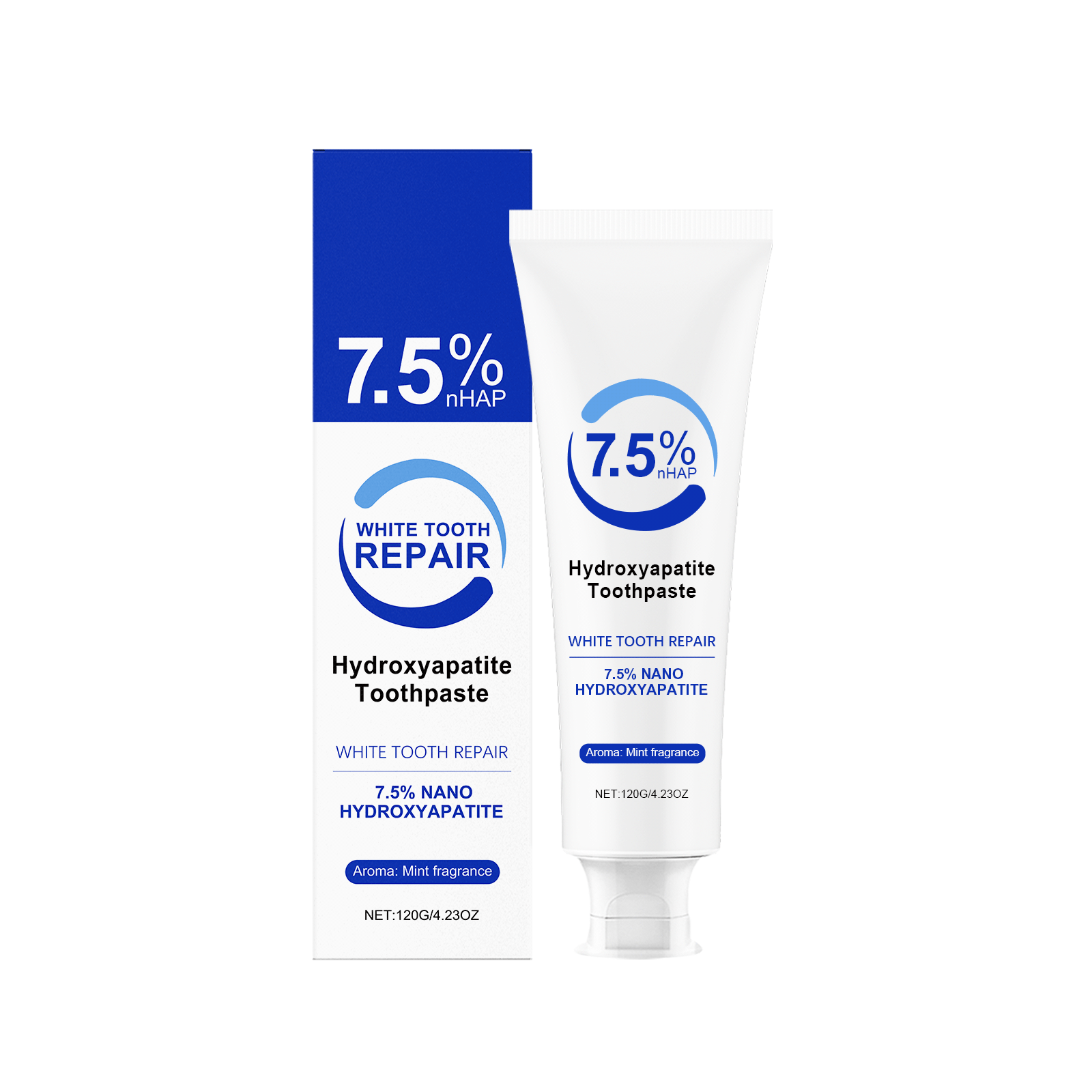 Mint Toothpaste Fresh Flavor Gentle Cleansing Comfortable Brushing Daily Oral Teeth Care Product For Regular Dental Maintenance