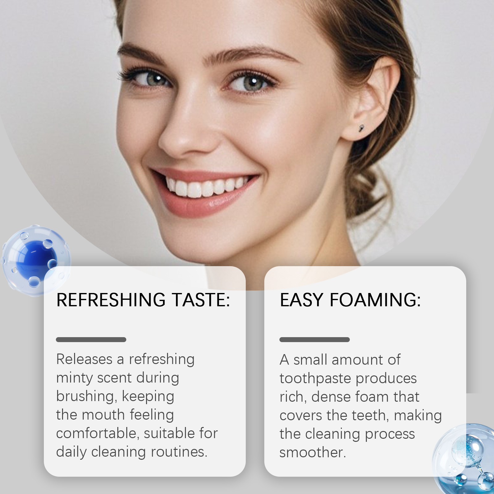 Mint Toothpaste Fresh Flavor Gentle Cleansing Comfortable Brushing Daily Oral Teeth Care Product For Regular Dental Maintenance