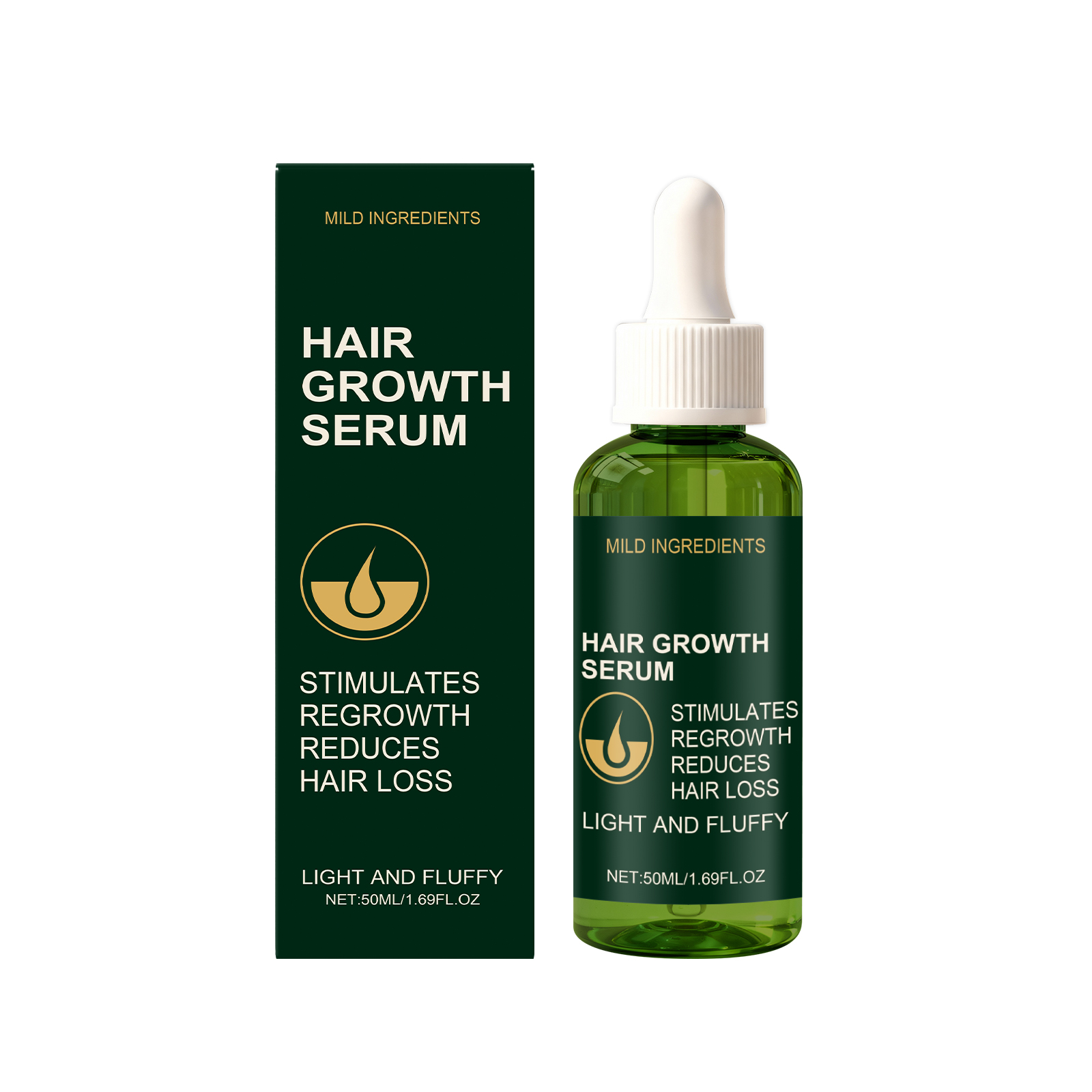Hair Volumizing Essence Liquid For Thin Flat Dry Damaged Scalp And Daily Hair Care Treatment