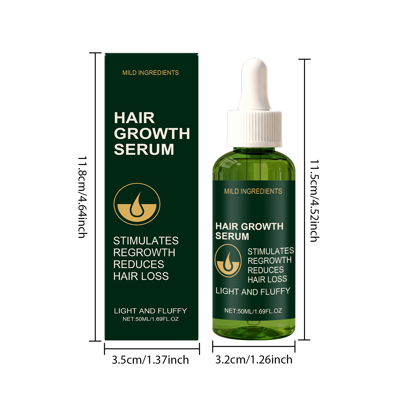 Hair Volumizing Essence Liquid For Thin Flat Dry Damaged Scalp And Daily Hair Care Treatment