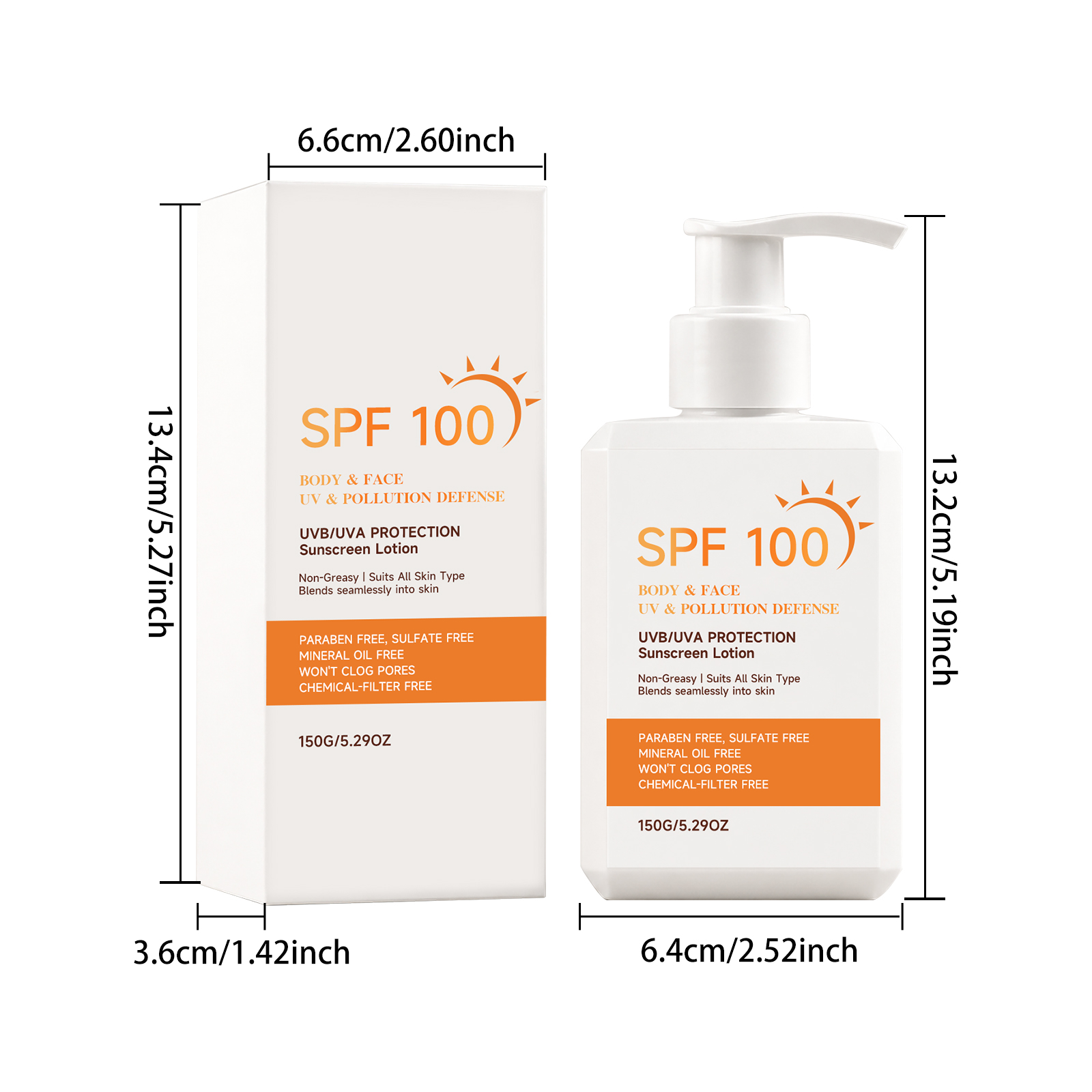 Refreshing Protection Lotion For Summer Outdoor Non Sticky Moisturizing Delicate Skin Face Body Care Gentle Smooth Hydrating Lightweight