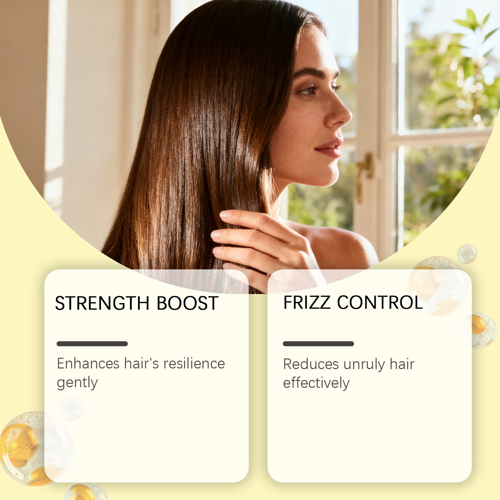 Hair Styling Spray Fresh Mild Light Natural Hold For Daily Hair Shaping Gentle Soft Clean Smooth Lightweight Easy Long Lasting