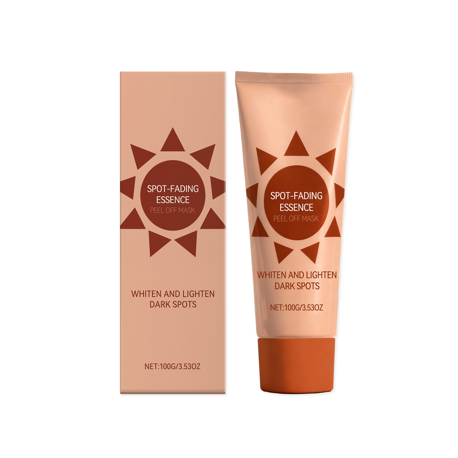 Spot Fading Brightening Peel Off Facial Mask For Daily Facial Skin Lightening Care Treatment