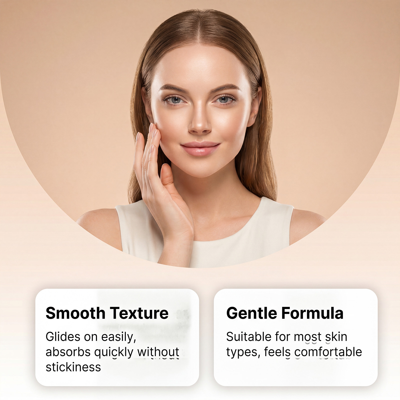 Retinol Renewal Cream Moisturizing Mild Nourishing Soft Absorbent Light Skin Friendly Facial Skin