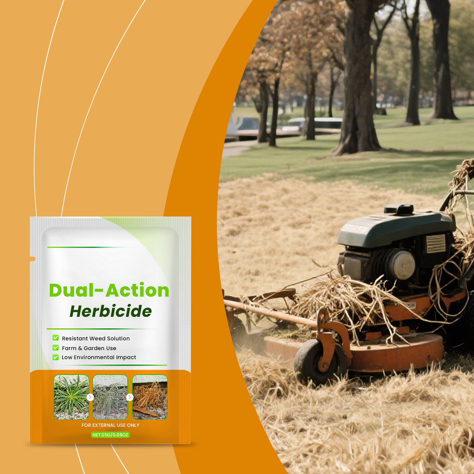 Weed Killer Household Courtyard Gardening Orchard Outdoor Lawn Weed Removal Grass Control Daily Special Purpose