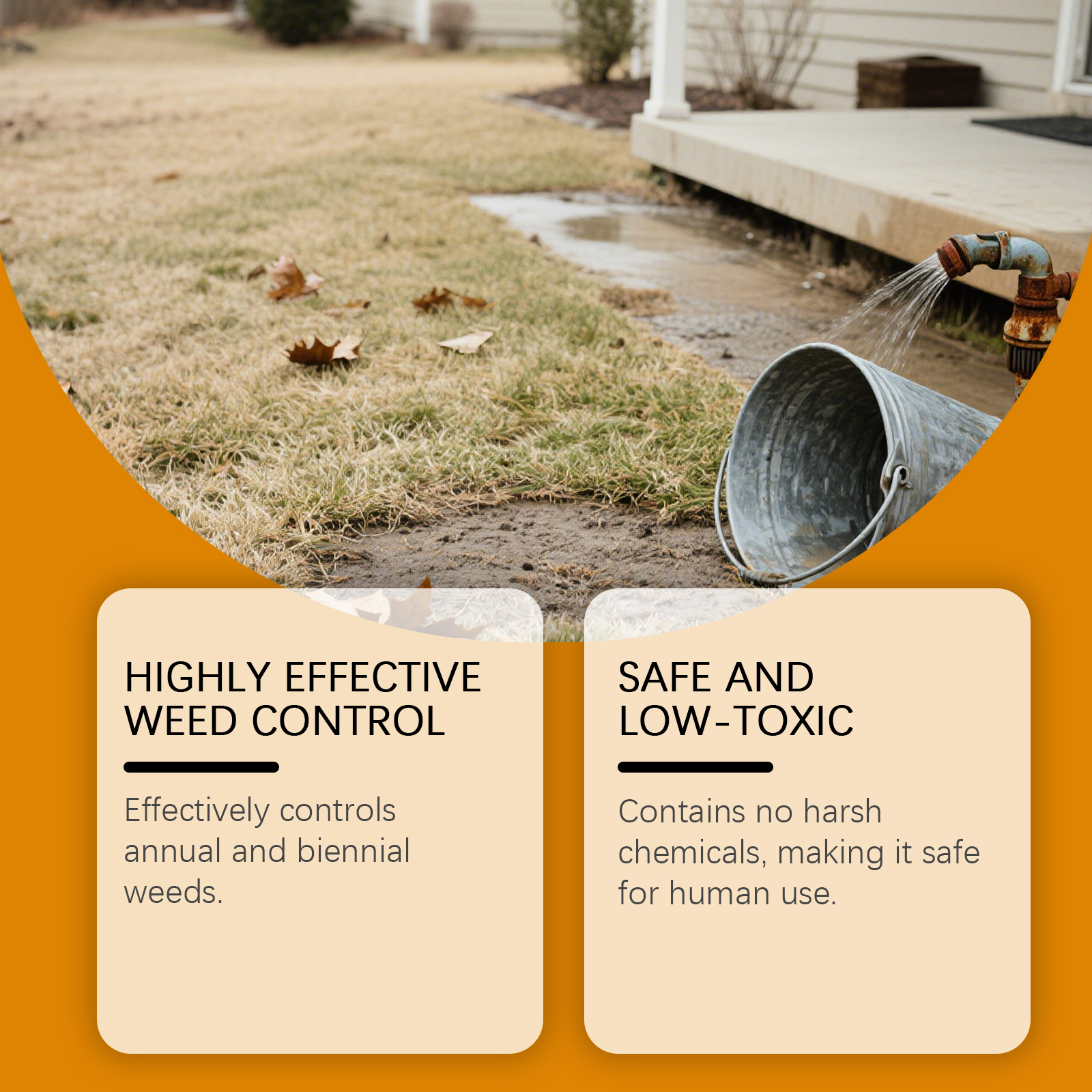 Weed Killer Household Courtyard Gardening Orchard Outdoor Lawn Weed Removal Grass Control Daily Special Purpose
