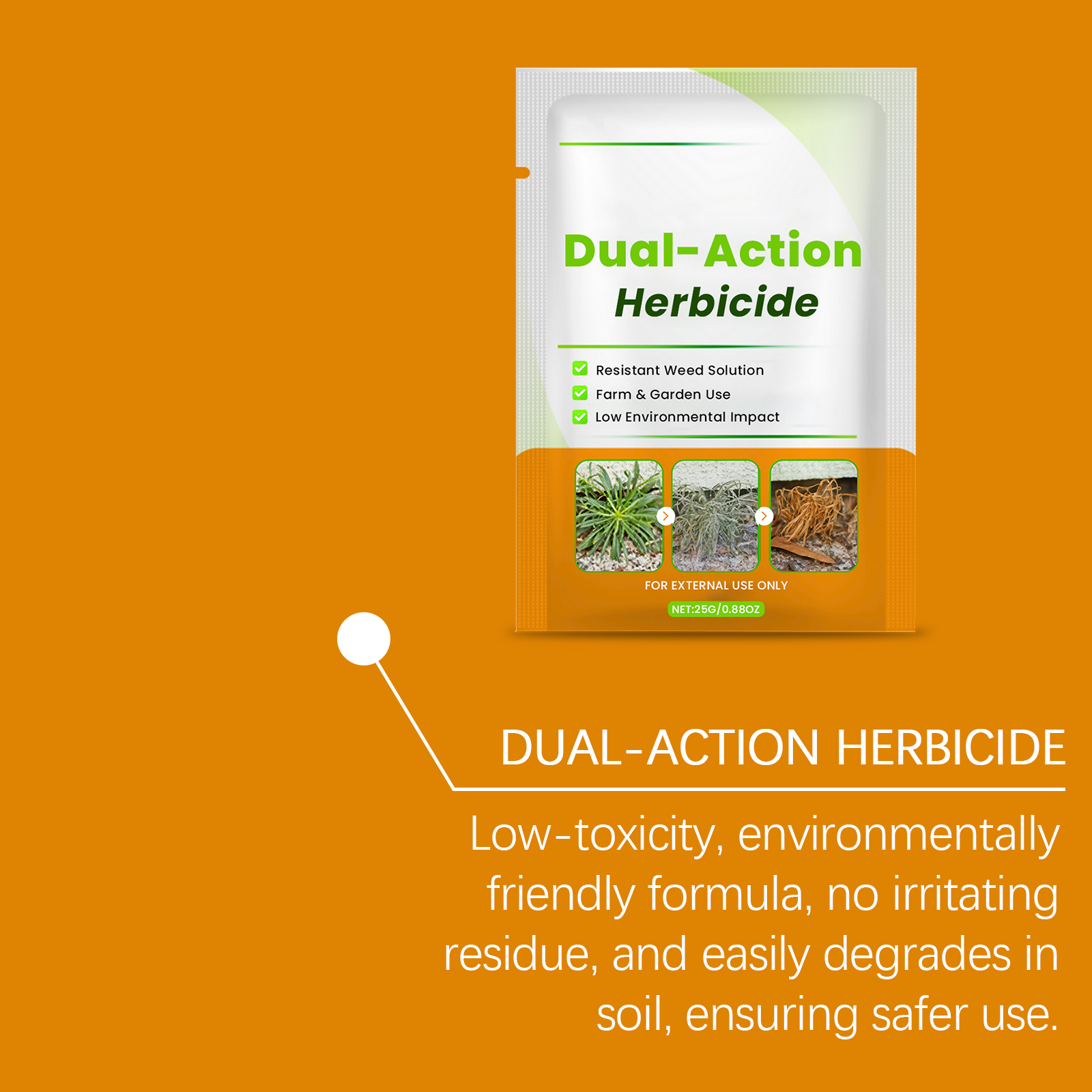 Weed Killer Household Courtyard Gardening Orchard Outdoor Lawn Weed Removal Grass Control Daily Special Purpose