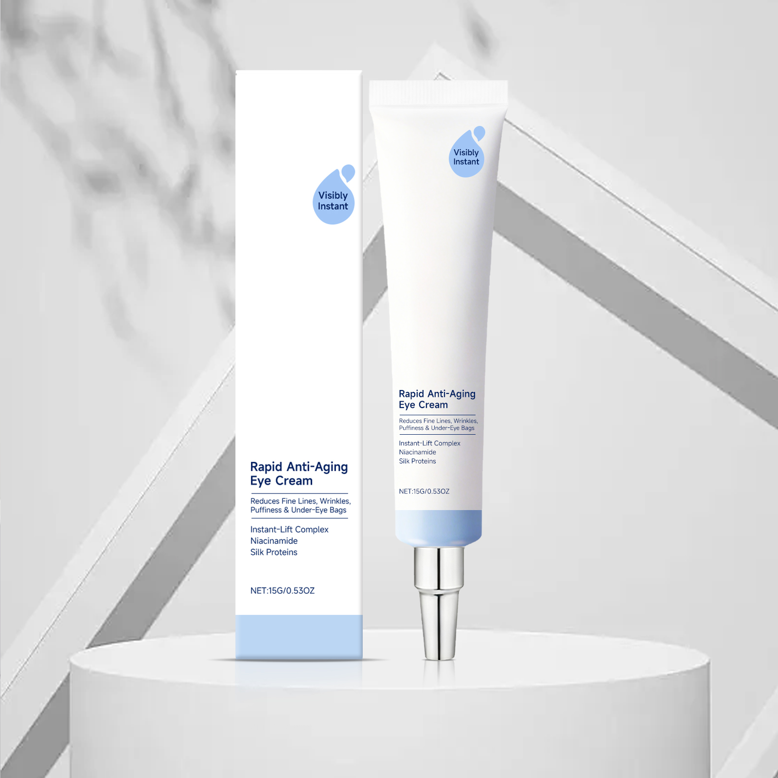 Nicotinamide Moisturizing Eye Cream Gentle Hydrating Elastic Nourishing Non Sticky Portable Relieve Eye Sagging
