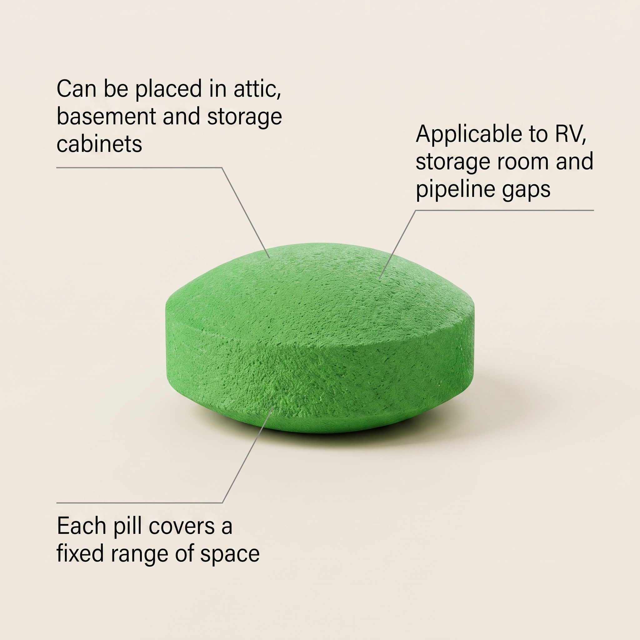 Rat Repellent Pills Daily Household Anti Rat Anti Gnaw Anti Furniture Damage Indoor Outdoor Universal Mild Ingredients Portable Pills
