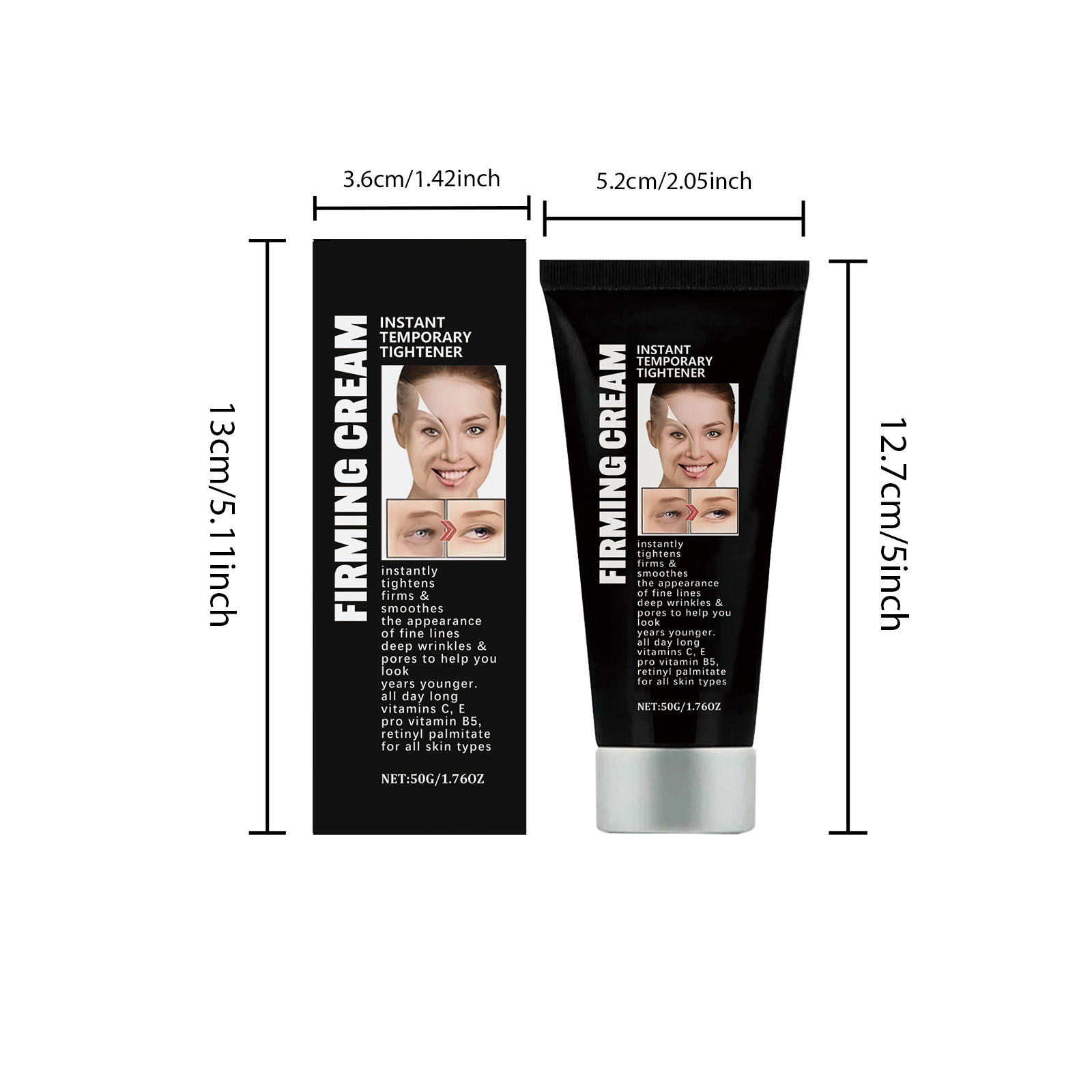 Facial Cream Mild Nourishing Delicate Soft Skin Care Bright Moist Refreshing Daily Face Use