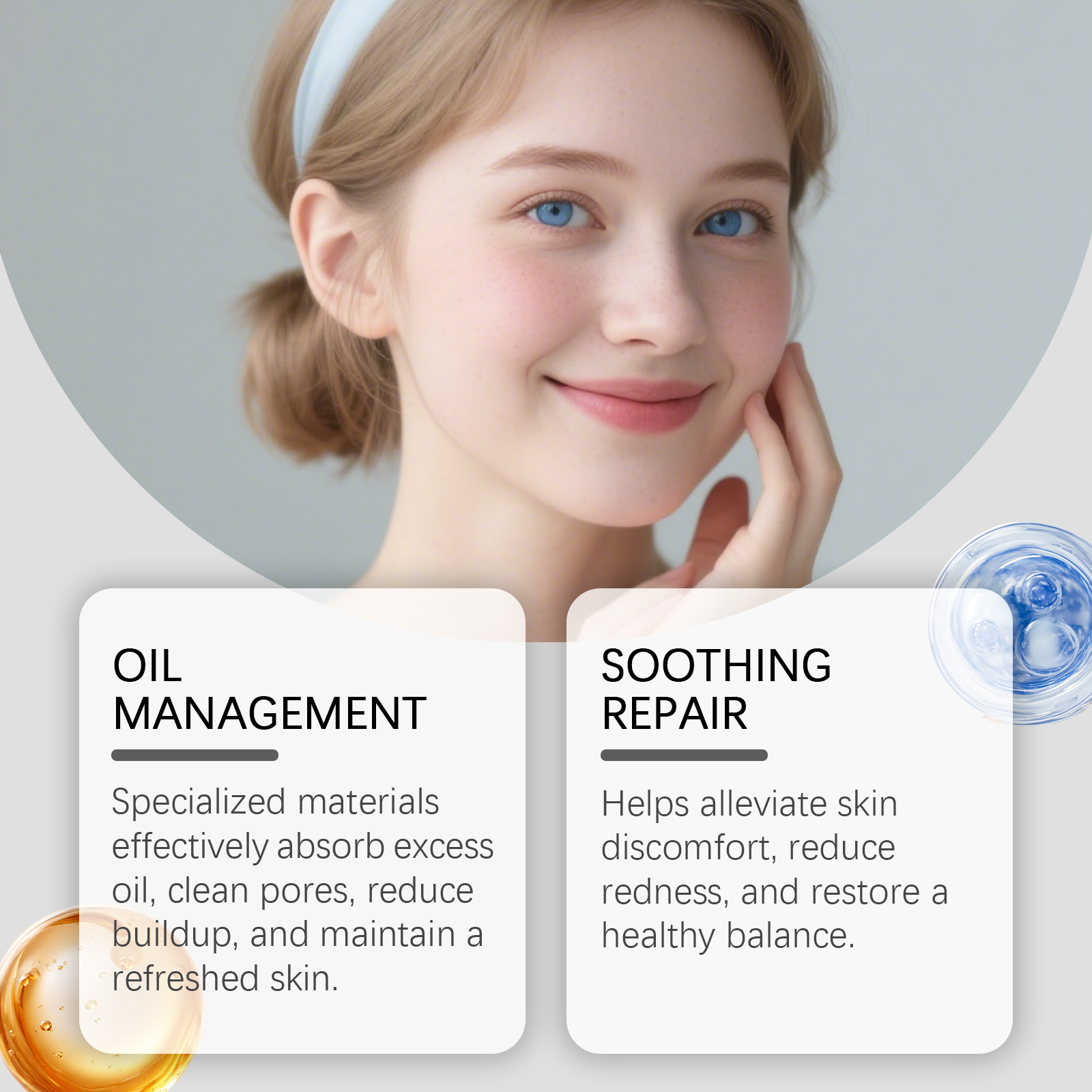 Acne Patch Hydrocolloid Material Skin Friendly Invisible Breathable Facial Acne Concealer Sticker