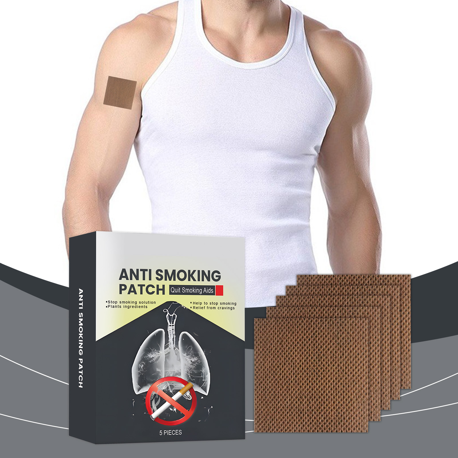 Herbal Care Patch Mild Ingredient Formula Nourish Fresh Daily Convenient Body Care Sticker