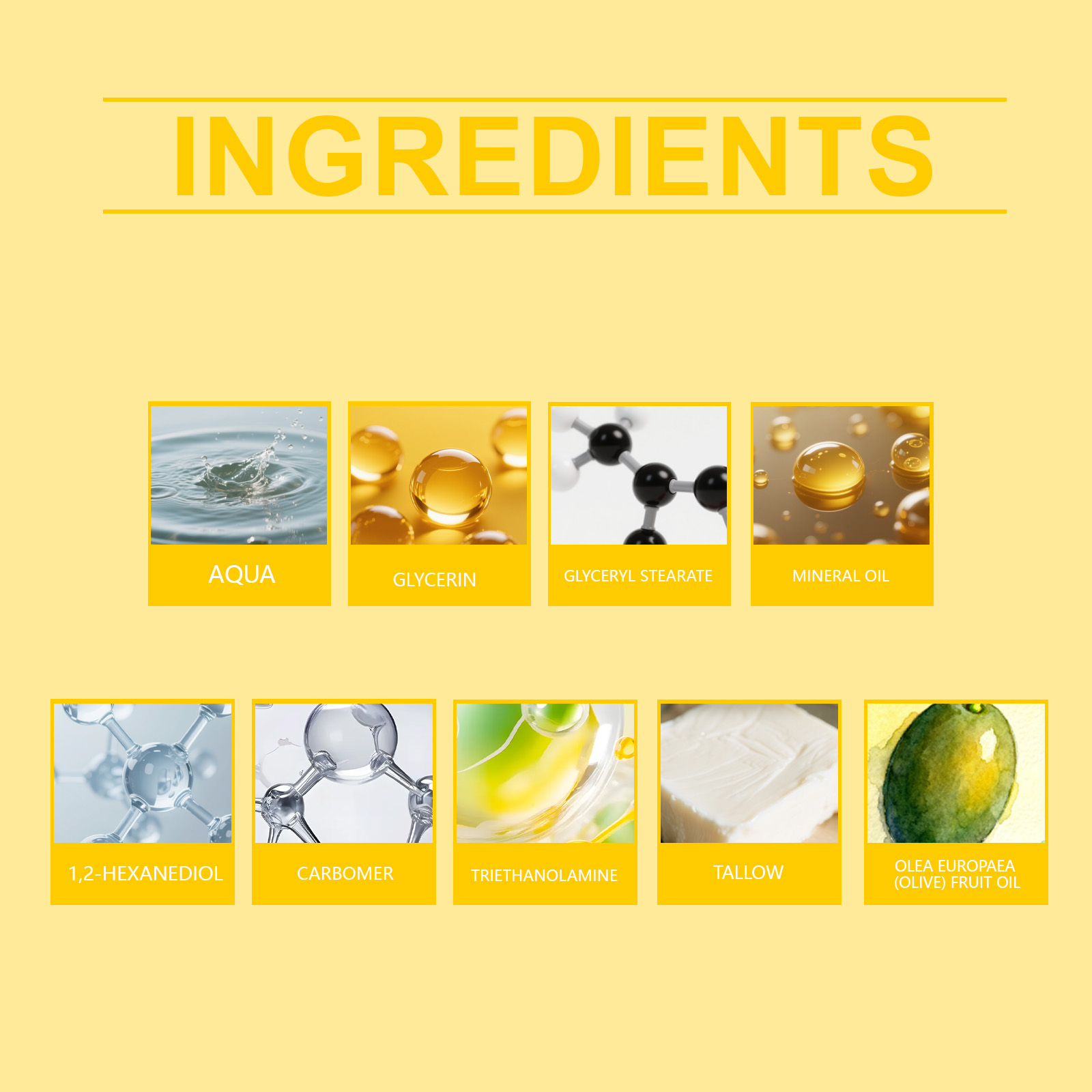 Tallow Moisturizing Nourishing Cream Refreshing Nourishes Body Skin Non Sticky Daily Apply Cream