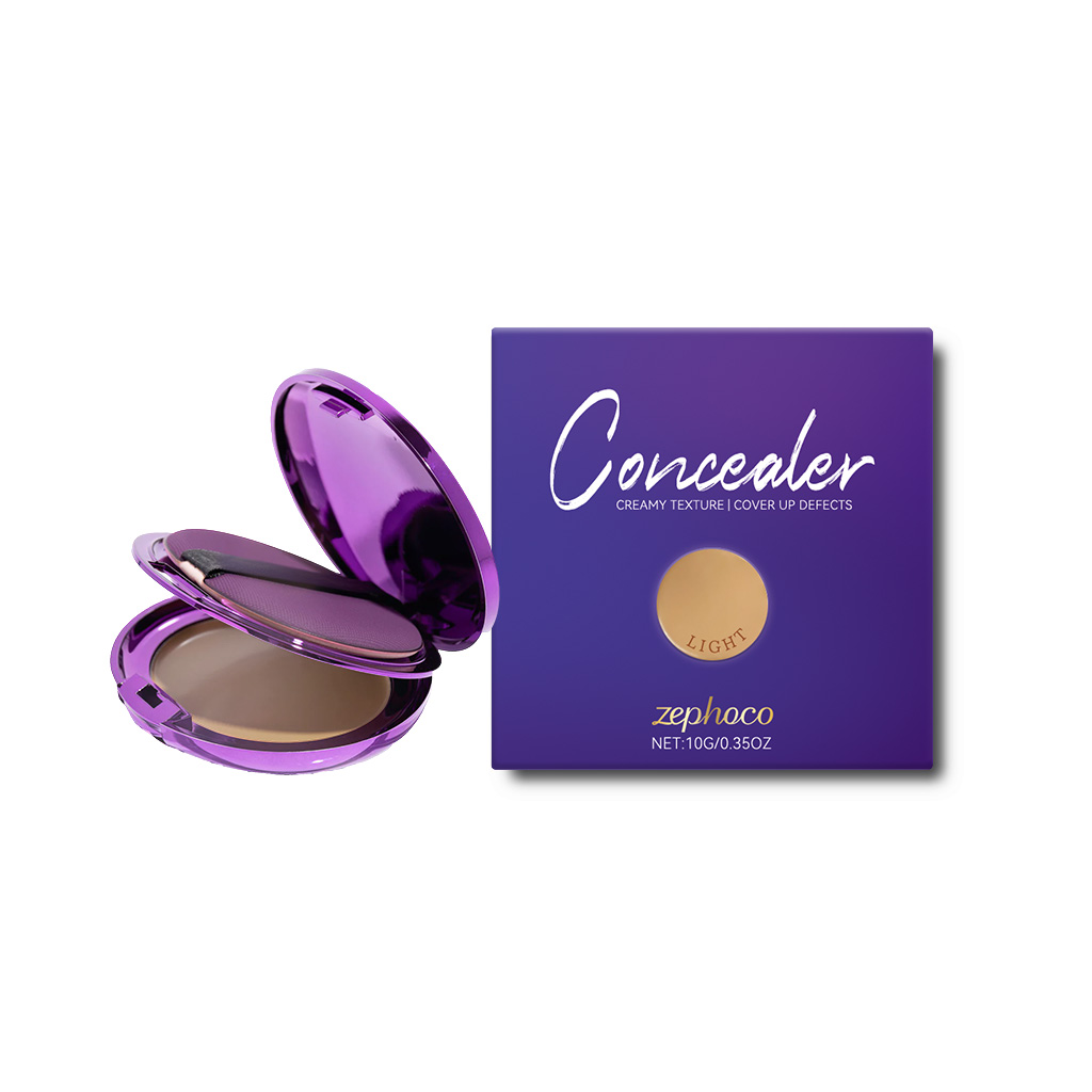 (Dark Skin) Concealer Palette Daily Care Lightweight Fit Moisturizing Nourish Skin Sheer Concealer Plate
