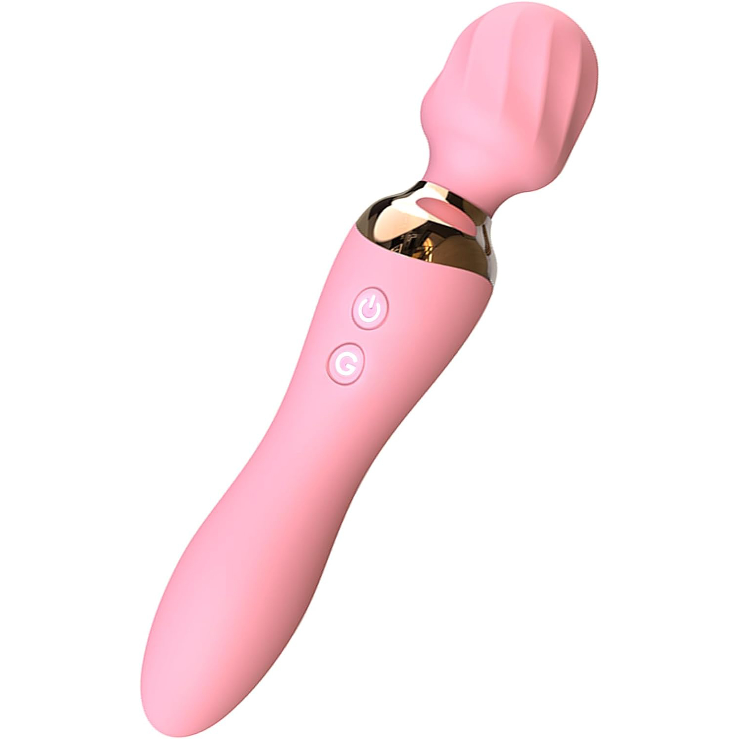 Dual-Ended Wand Vibrator Sex Toys for Woman Dildo Vibrator Frequency Magic Wand Vibabrator with G Spot Anal Vibrating Tail for Women Vibrators for Couples