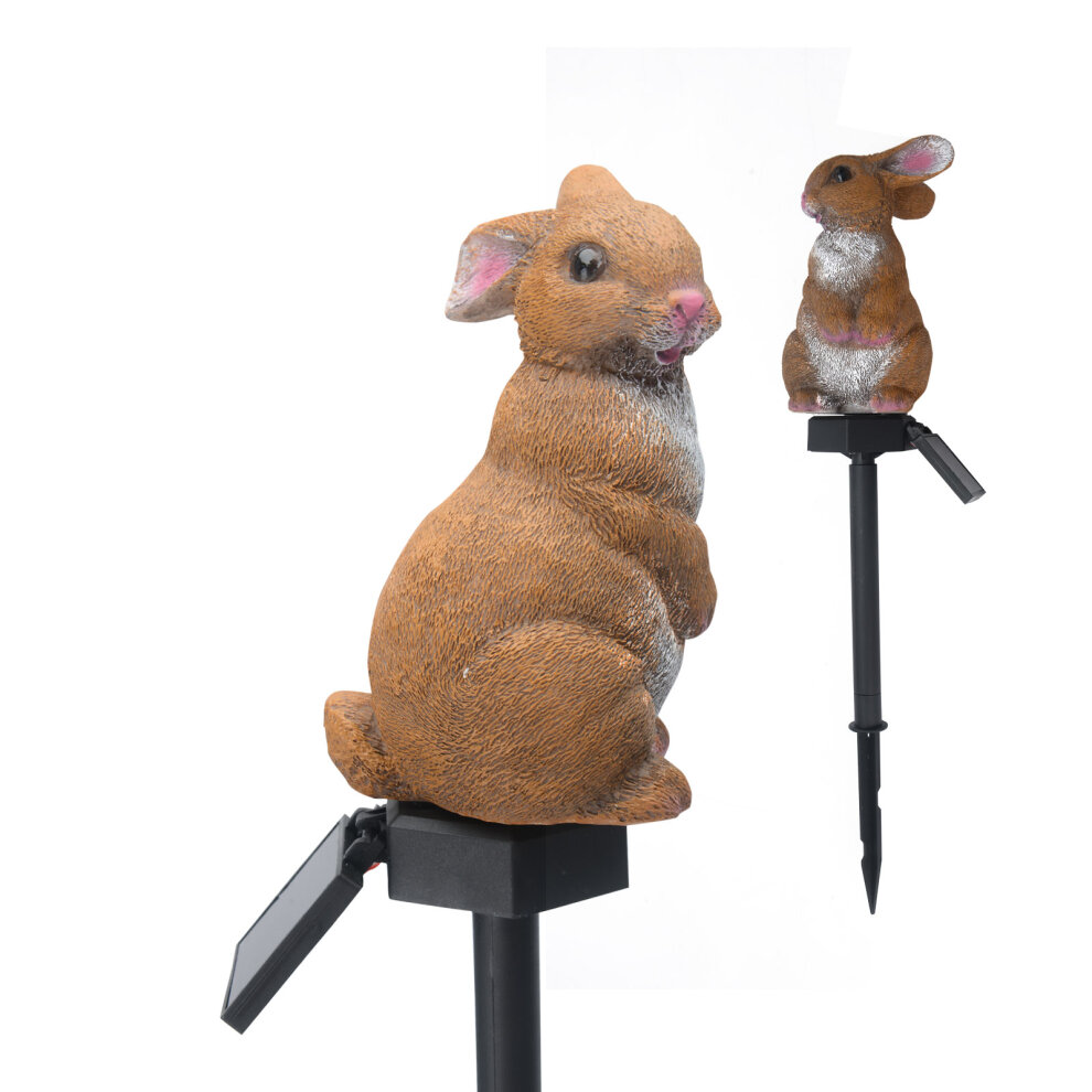 (Rabbit) Waterproof Lamp Solar Animal Lights