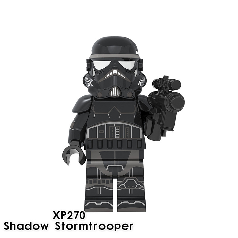 Star Wars Minifigures Fits Lego 8 Pieces Children Assemble Building Blocks Toy Collectibles Movie Characters Action Figures with Weapons Kids Fans Boys Teens Toy as DIY Christmas Advent Calendar Supplies