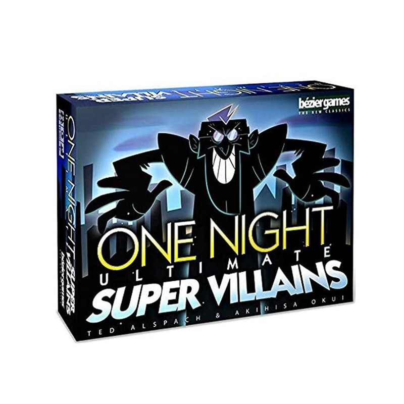 Villain One Night Ultimate Werewolf Hidden Role Party Board Game