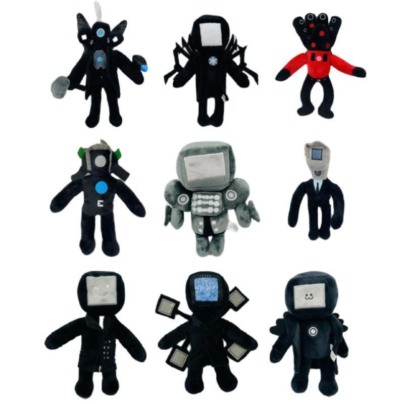 (Style A) Skibidi Toilet Plush Doll Toys Collectible Gifts for Kids Fans Aldults Birthday