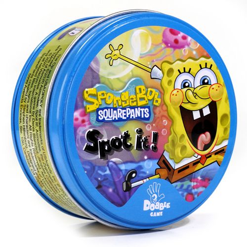 SpongeBob Game English Card Dobble Parentchild Gathering Puzzle Card