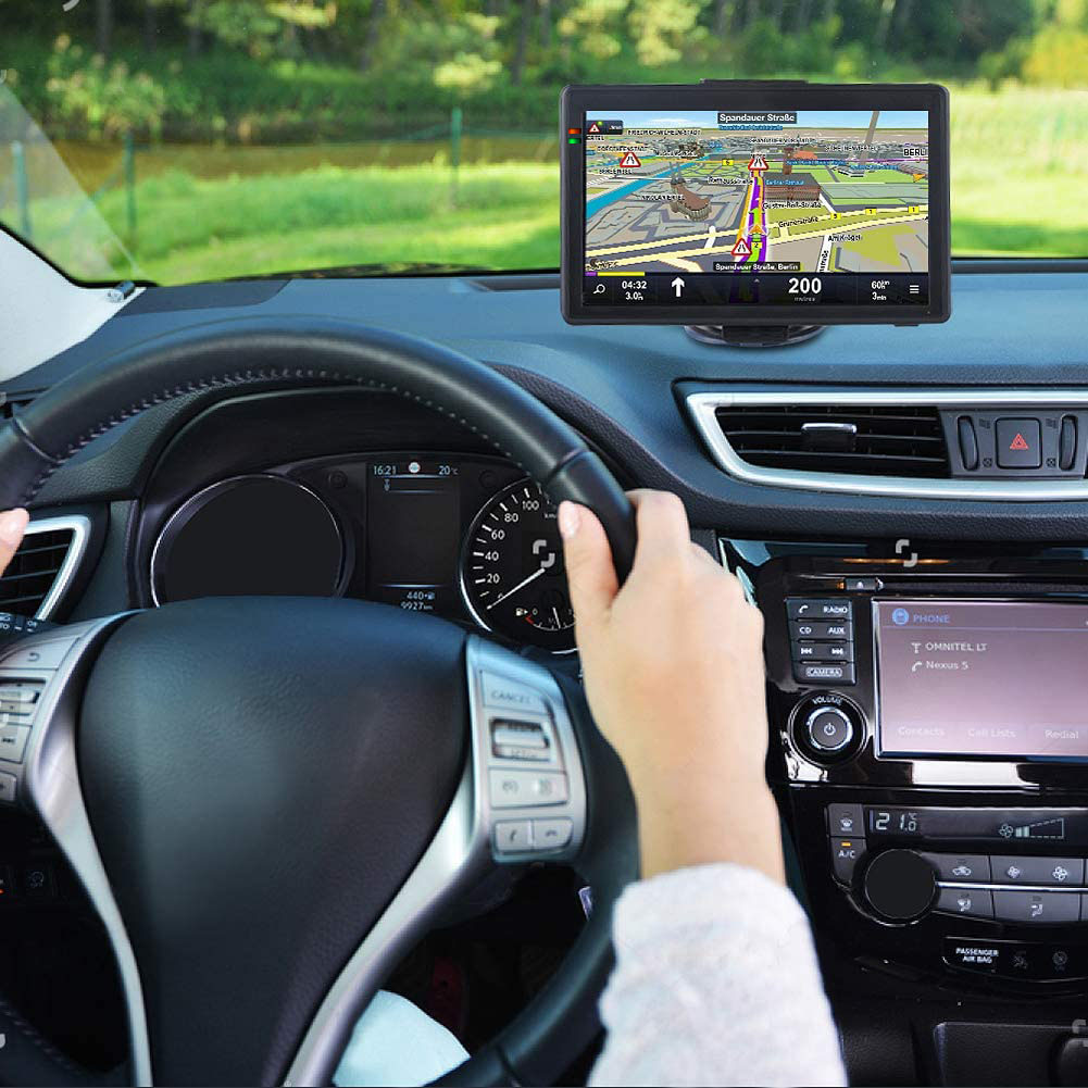 (7 Inch) Sat Nav Car GPS Navigation Latest UK EU Map Truck