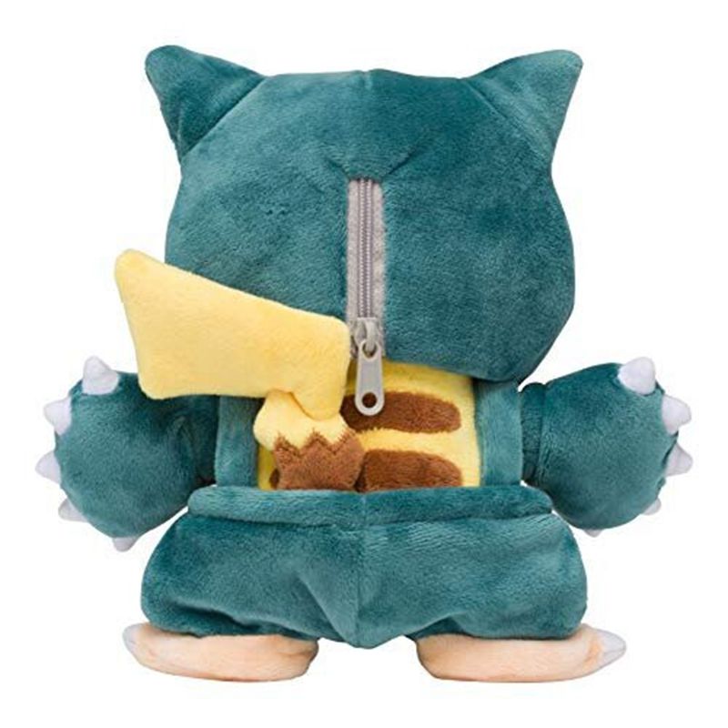 Pokemon Center Original stuffed Snorlax maniac Pikachu