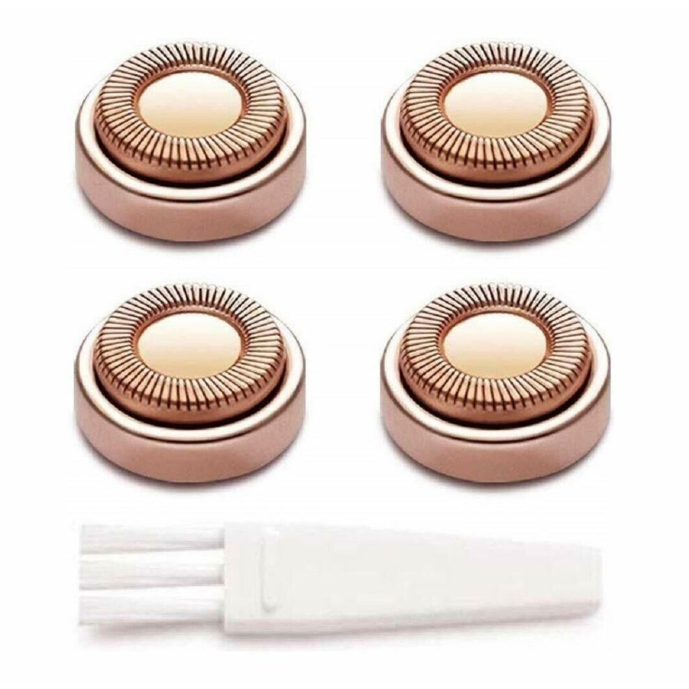 4Pcs Flawless Hair Remover Replacement Heads Blade Finishing Touch Epilator