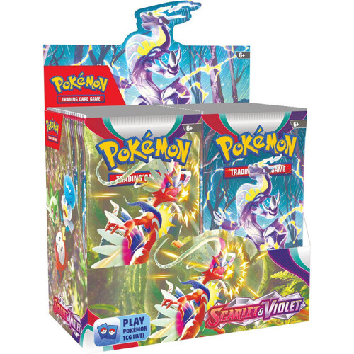 324PCS Pokemon Card TCG Sword & Shield Scarlet & Violet Booster Box