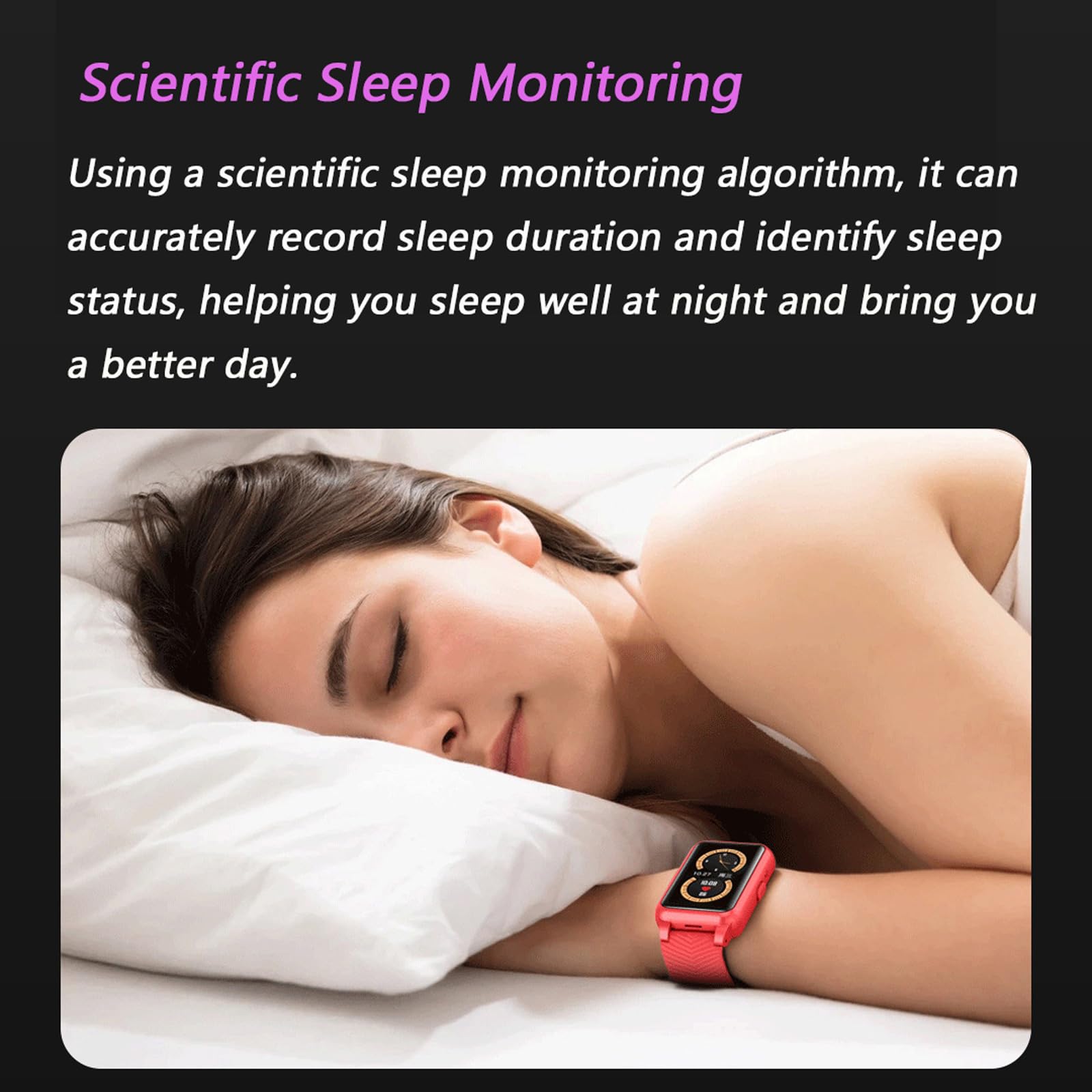 Smart Watch GPS Tracker with Heart Rate Body Temperature Two-Way Calling and Multiple Safety Features