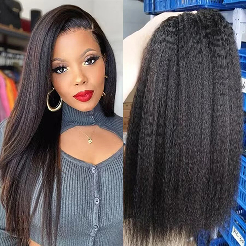 Kinky Straight Human Hair Bundles Human Hair Extensions for Women Brazilian Hair Bundles 10A Top Quality Thick