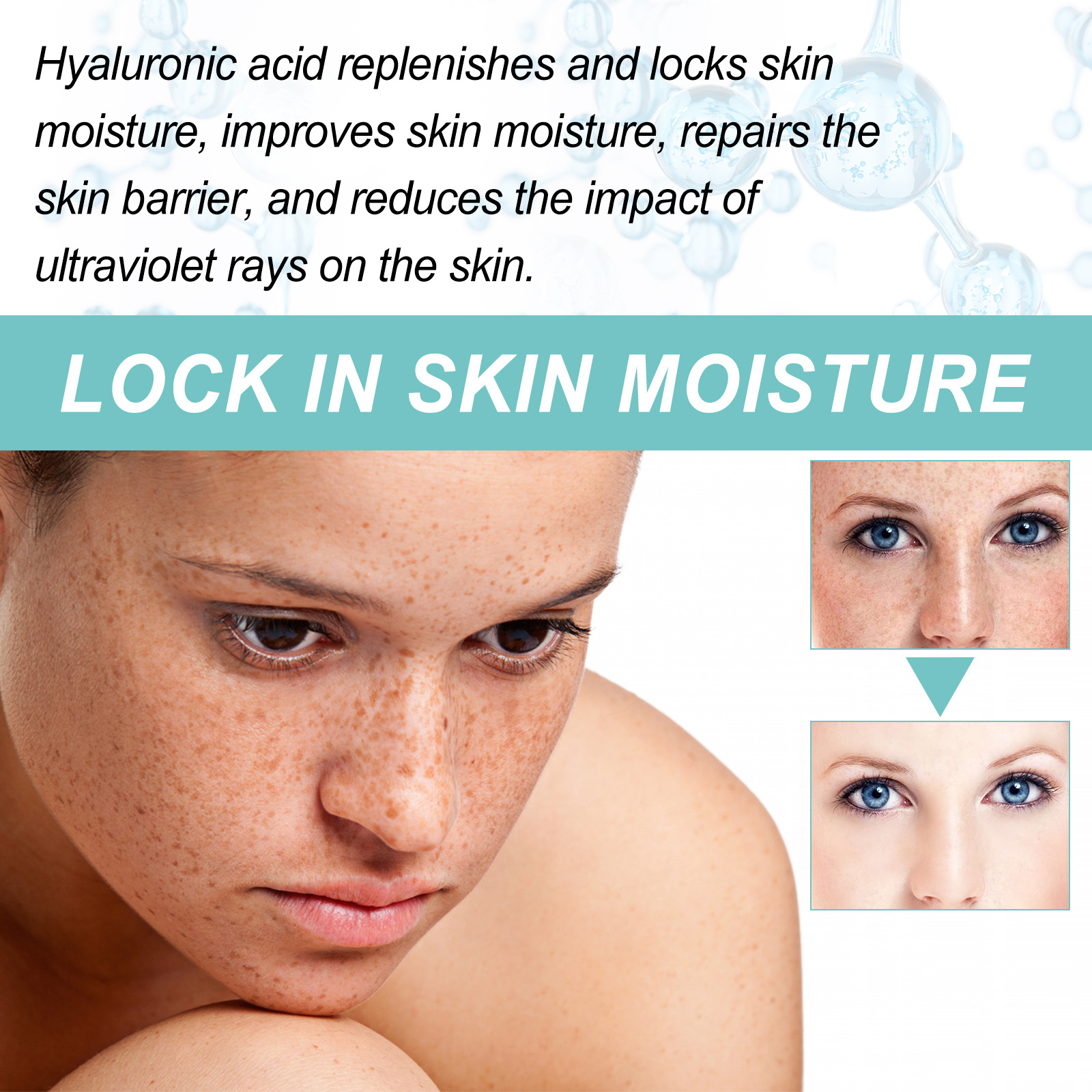 (1 PC) Whitening Freckle Cream Removing Black Spots Melanin Freckle Anti-Aging Brighten Skin Shrink Pores Powerful Moisturizing Cream