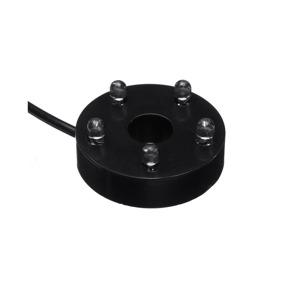 Solar Powered LED Colorful Light Fountain Water Pump Floating Garden Pond Pool Fish Bird