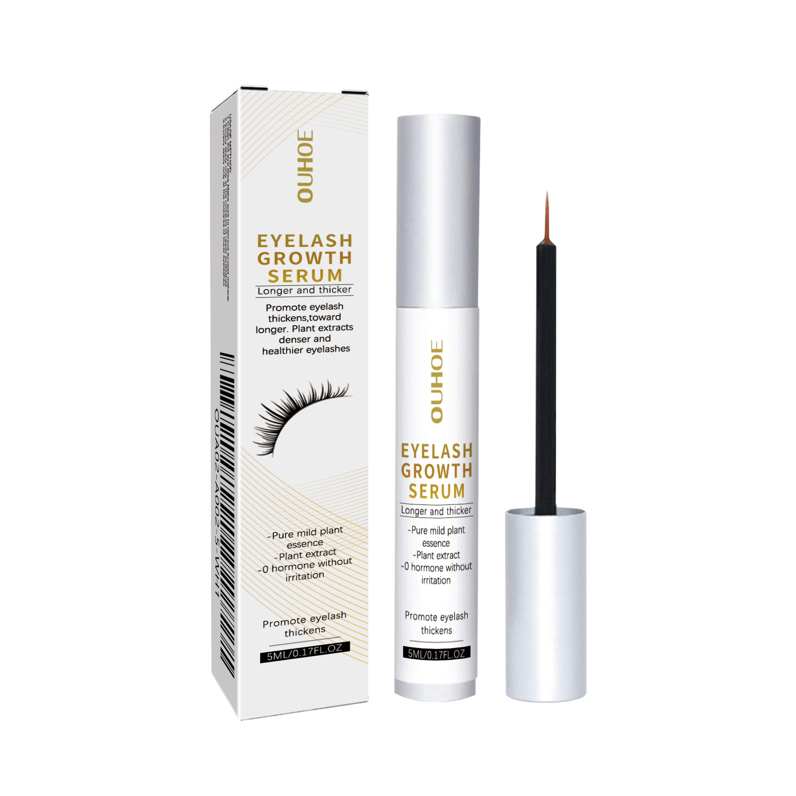 (3pcs) Mascara Eyelash Growth Serum Enhancer Moisturizing Beautiful Thick Long Black Curling No Irritating Natural Gentle Growth Enhancing Thickening Eyelash.