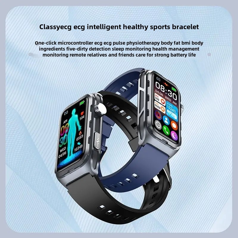 Smart Watch Band Heart Rate Monitor Fitness Tracker Multi-Sport Mode