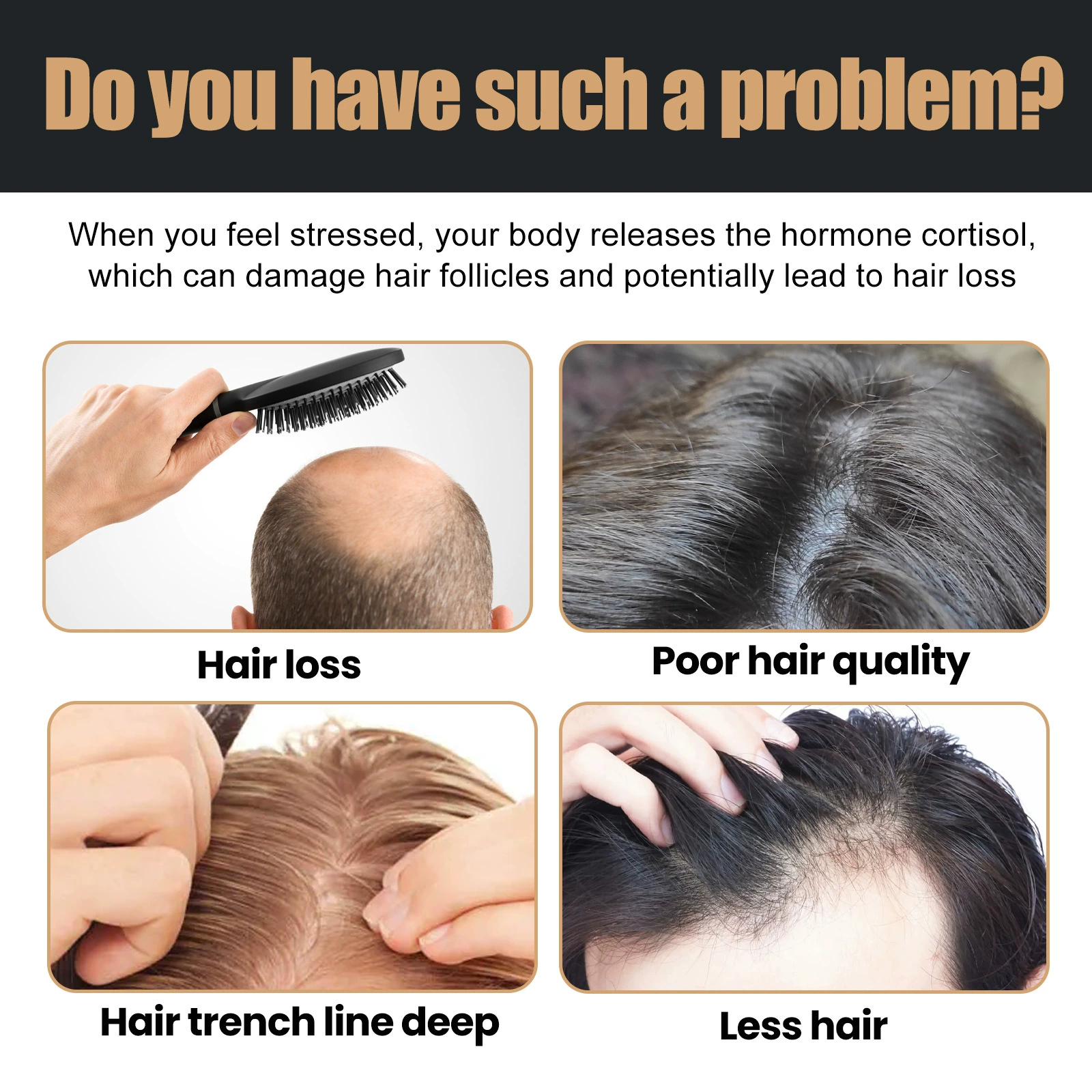 Shampoo for Fast Hair Growth Repair Nourishment Root 100ML