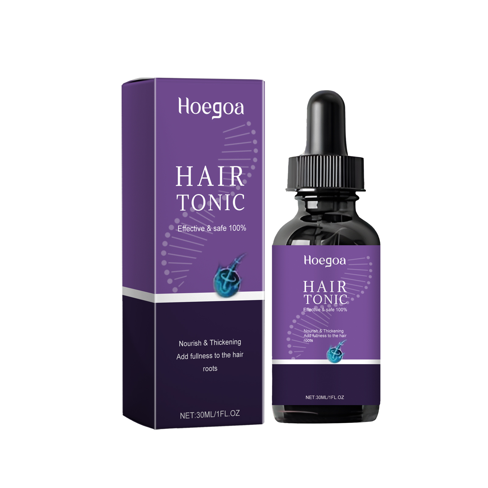 Hair Thicker Serum Strengthen Hair Roots Repair Damaged Hair Anti-Frizz Nourishing Soothing Scalp Smooth Volumizing Hair Serum ﻿