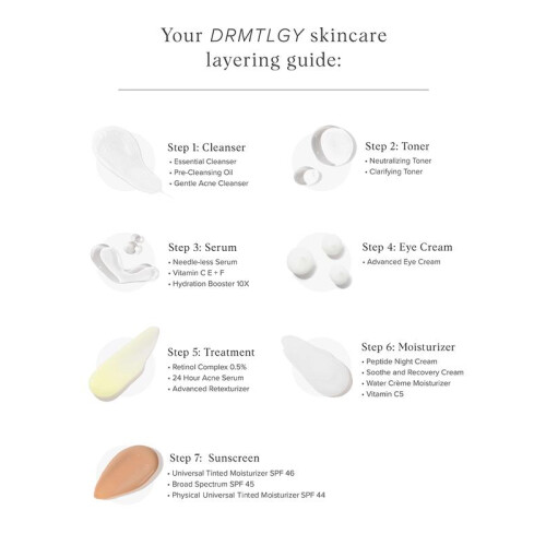 DRMTLGY Universal Tinted Moisturizer SPF 46 Hydrate Skincare Hydrate Skincare Sunscreen Hyaluronic 50ml