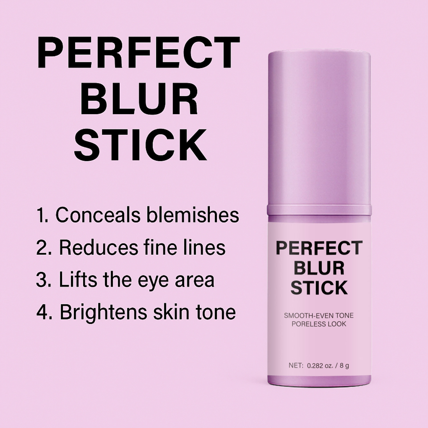 Skin Tone Brightening Concealer Stick Moisturizing Lightweight Coverage For Daily Use And Dark Spot Camouflage