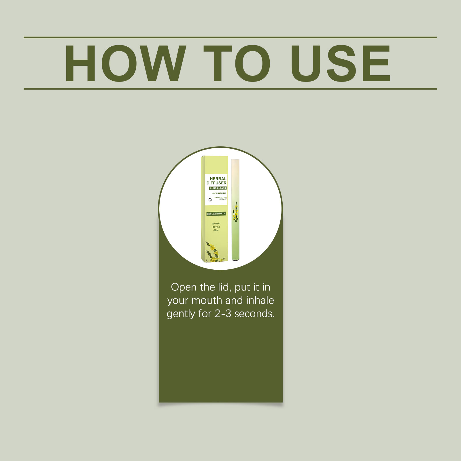 Mullein Flower Aroma Care Stick Mild Ingredients Nourish Cozy Fresh Air Daily Indoor Maintenance Gentle Comfort Purify Surroundings