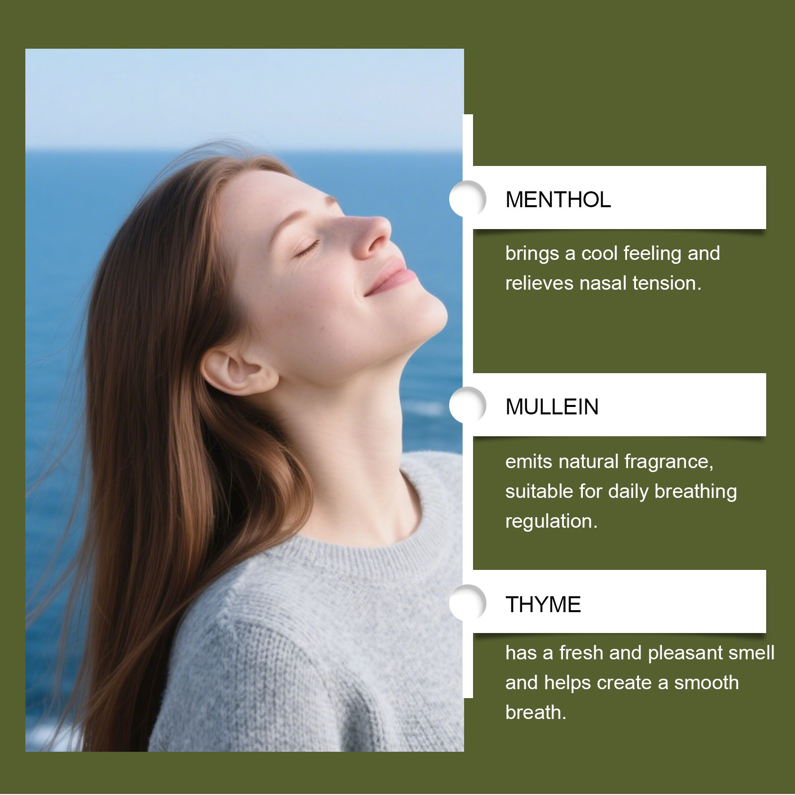 Mullein Flower Aroma Care Stick Mild Ingredients Nourish Cozy Fresh Air Daily Indoor Maintenance Gentle Comfort Purify Surroundings
