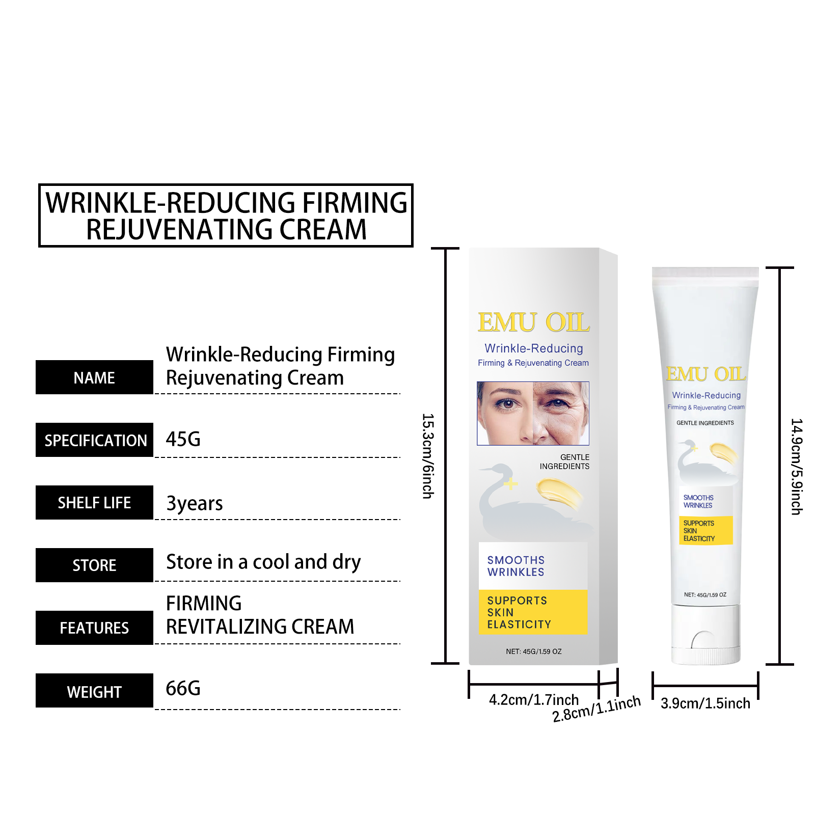 Facial Care Cream Deep Hydrating Moisturizing Nourishing Delicate Soft Refreshing Daily Face Skin Lotion