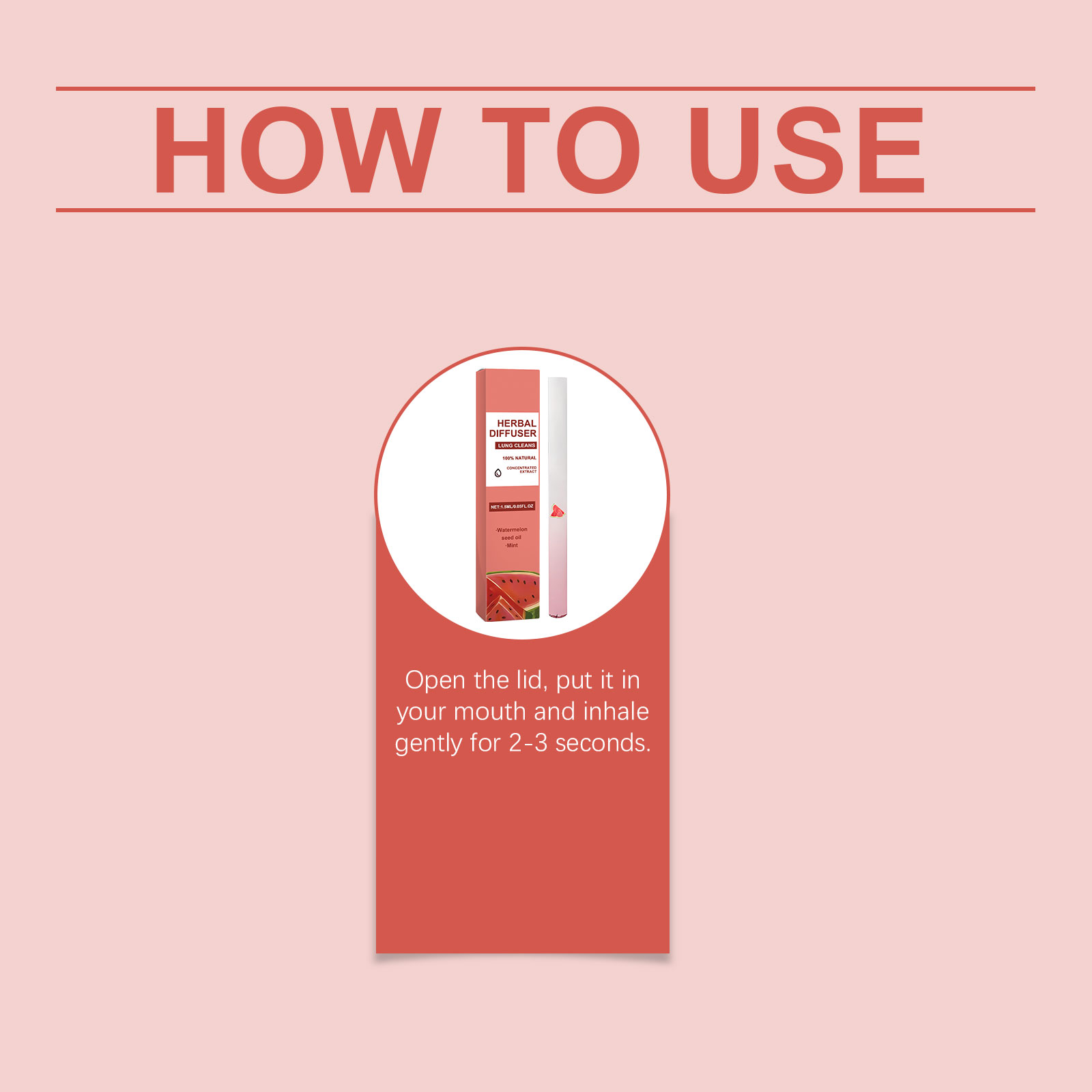 Watermelon Seed Aromatherapy Care Stick Mild Plant Ingredients Nourish Body Daily Portable Skin Maintenance Tool