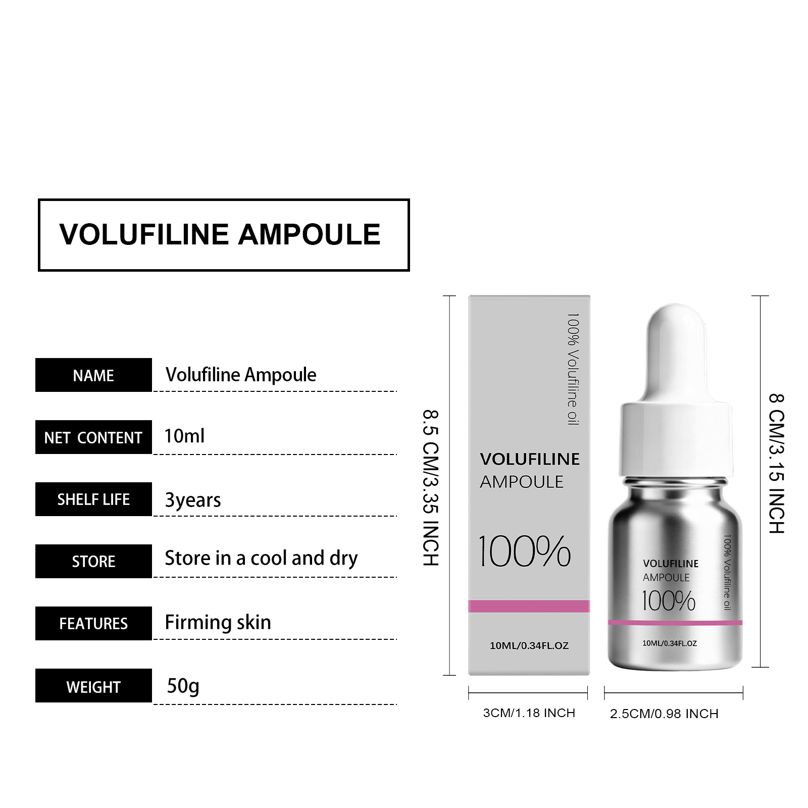 Moisturizing Revitalizing Ampoule Essence Liquid Deep Hydrating Repair Firm Bright Nourish Soothe Concentrated Facial Skin Daily Care